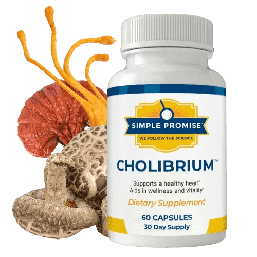 Cholibrium™ 10 functional mushroom blend for daily cardiovascular and overall wellness